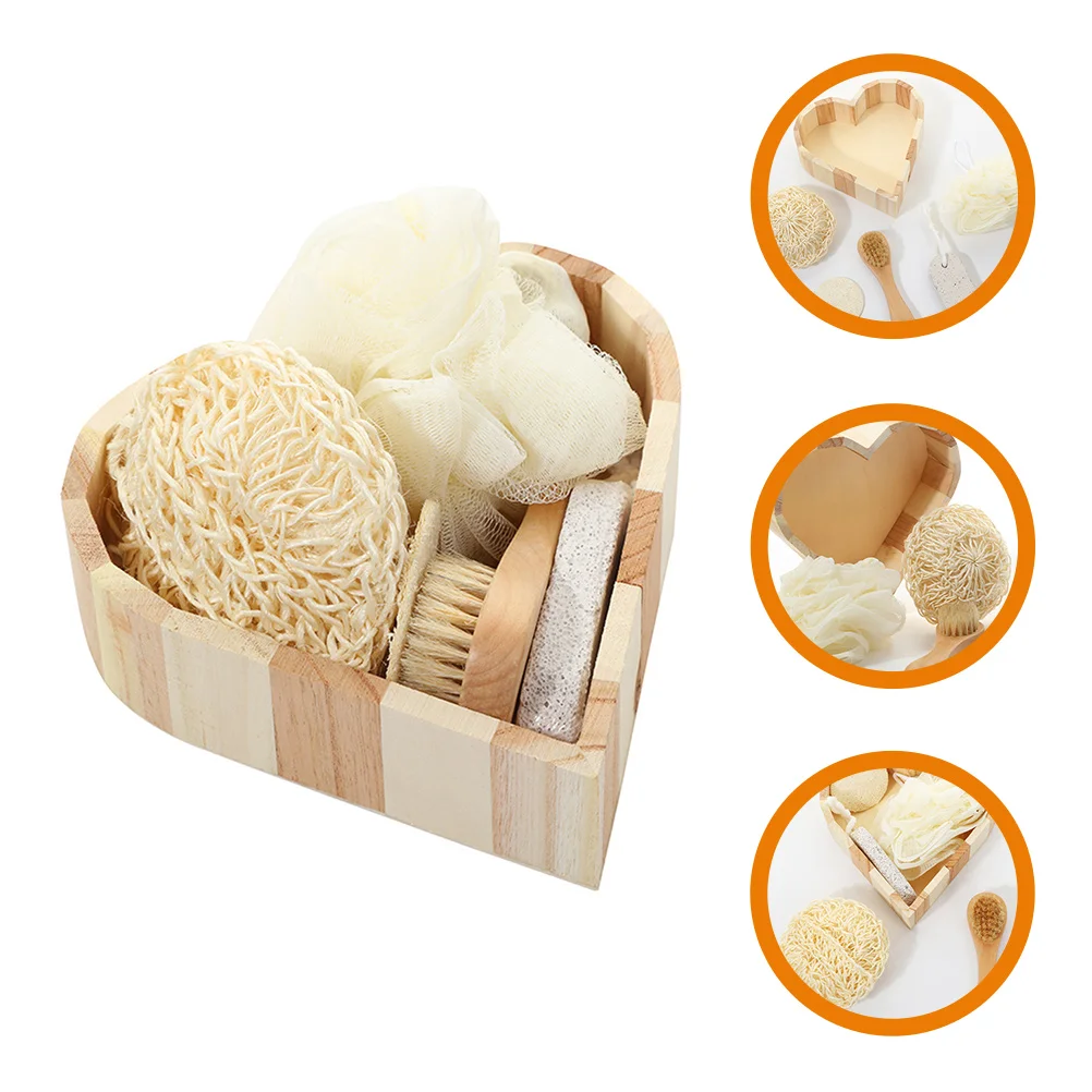 

Bathing Body Cleaning Tool Exfoliating Scrubber Supplies Accessories Foot Products Skin Care Kit Melon Slices