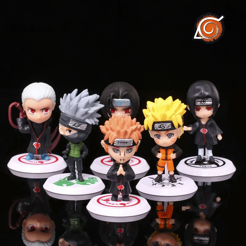 

Anime Naruto Kakashi Pain Hidan Anime Action Figures Model Cute Kids Boys Figurine Toys Hobbies Manga Model Plate Birthday Gifts