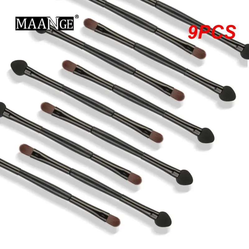 

9 шт./набор, двусторонние кисти для теней