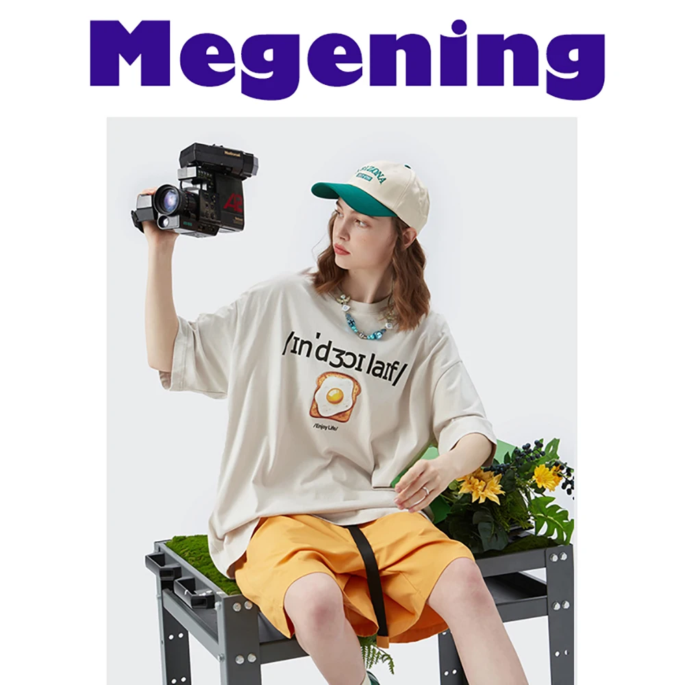 

Enjoy Life Fly Egg Unisex Tshirt Men Women Graphic T-Shirts for Men Women Teen Oversized Streetwear Cotton Short Sleeve Tops