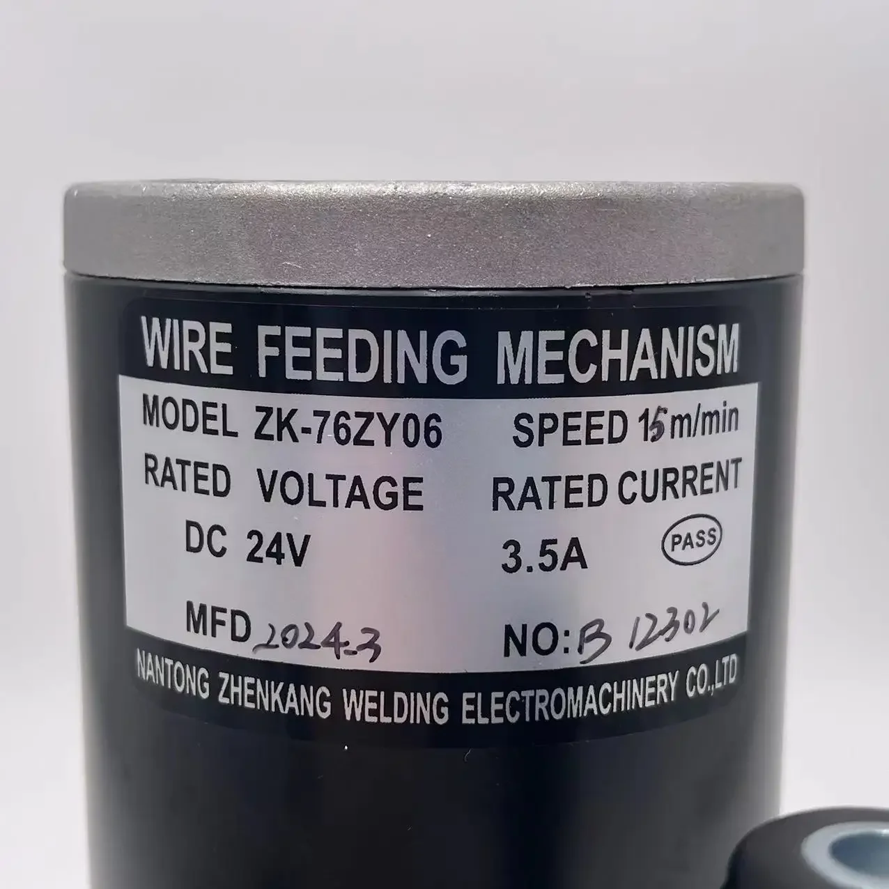 76ZY06 1 0-1 2 мм DC24V 80 Вт с одним приводом 76ZY-06 5A механизм MIG MAG сварочная проволока