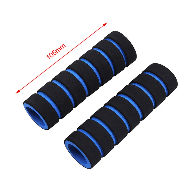 2PCS Bicycle Grips MTB Sponge Handlebar Cover Anti-skid Shock-absorbing Soft Bike Ultraight Cycling Sleeve