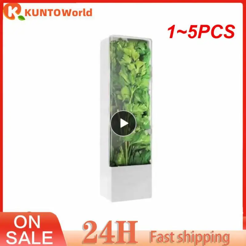 

1-5 шт., прозрачный контейнер для хранения специй