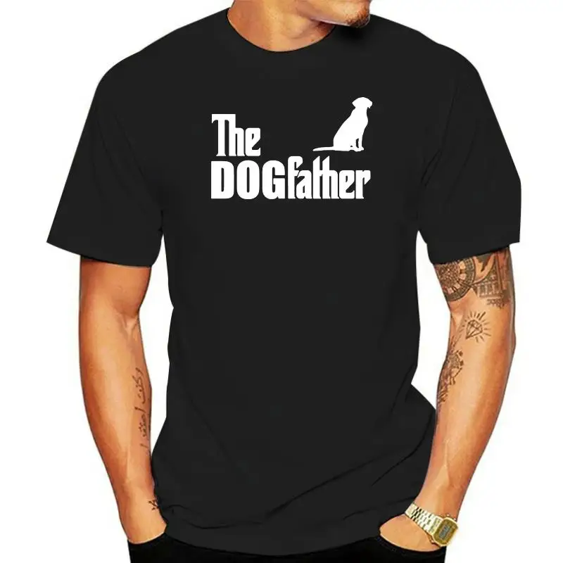 

Summer Fashion Men's T Shirt The Dog Father Labrador Printed T-shirt Male Harajuku Tees Casual Fitness Streetwear