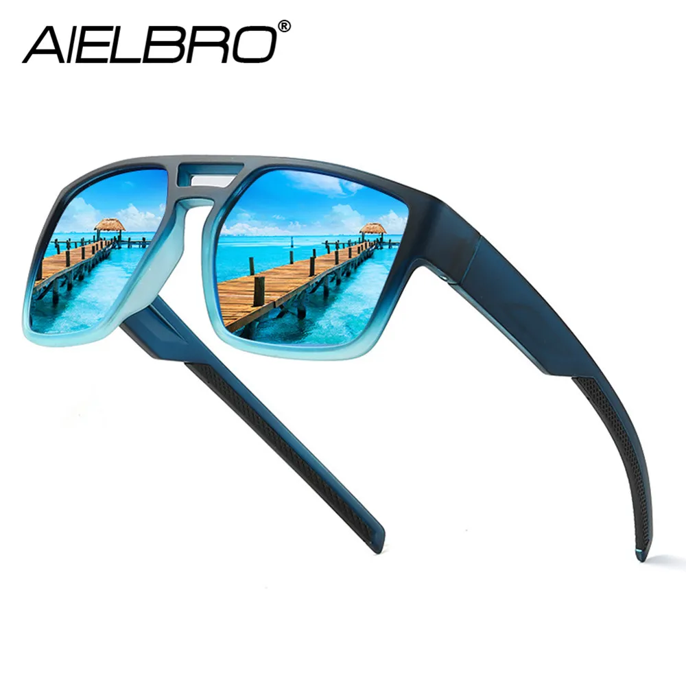 

AIELBRO Cycling Sunglasses Polarized Men Cycling Men's Sunglasses Polarized Cycling Eyewear Cycling Glasses Men High Quality