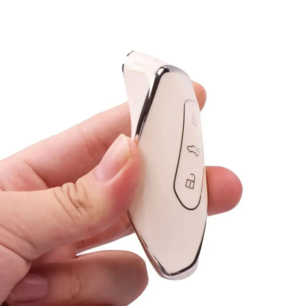 Мягкий чехол из ТПУ для дистанционного ключа 3-кнопочный защитный автомобильного