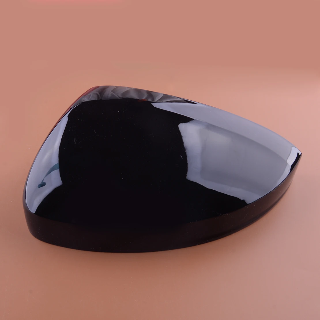 

Левое боковое крыло автомобиля, крышка зеркала заднего вида, подходит для VW Tiguan MK2 II R 5N 2017 2018 2019 2020 глянцевый черный АБС-пластик