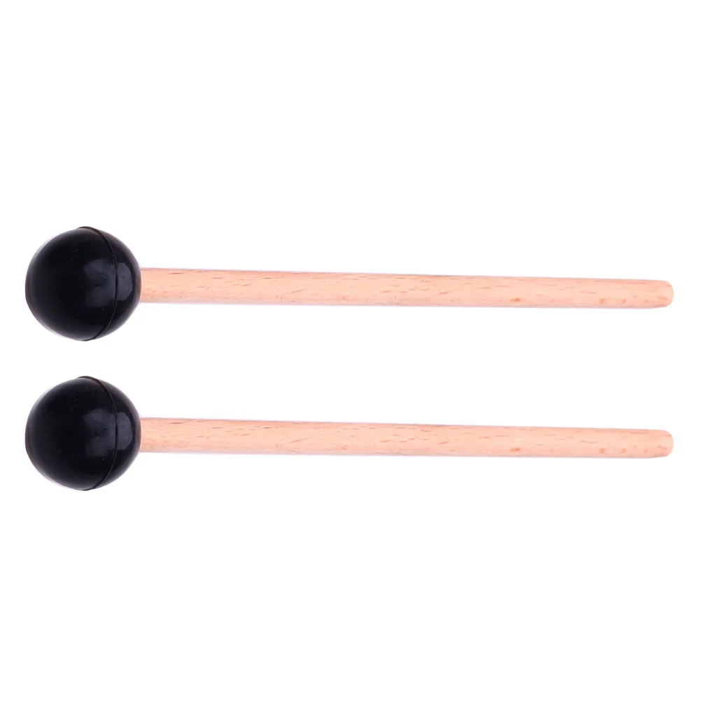 

2 Pcs Ethereal Drum Hammer Xylophone Percussion Sticks Wooden Marimba Kids Music Accessories Tongue