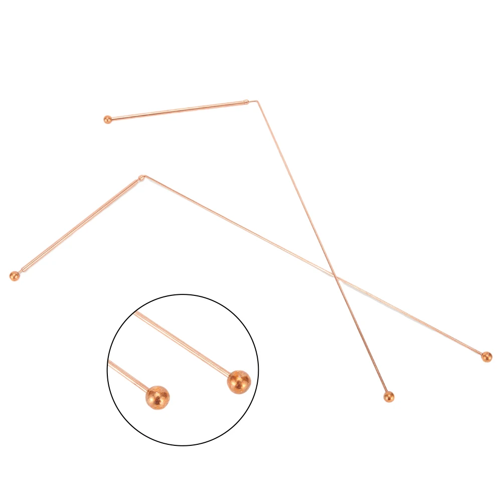 

Copper Dowsing Rods Probing Rod 1* Bag 13.86 X 6.93 X 0.71 Inch Accessories For Treasure Tools For Water Detection