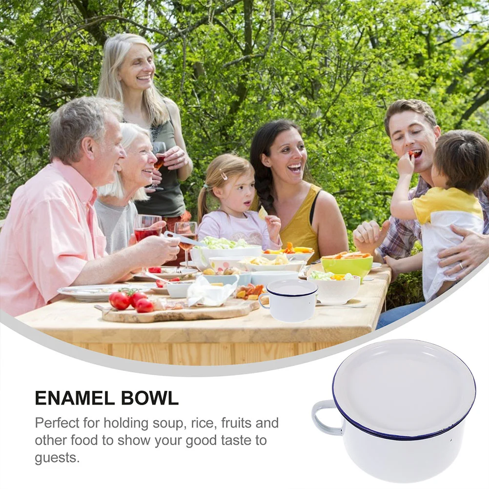 2 шт. эмалированная миска для лапши быстрого приготовления контейнеры смешивания