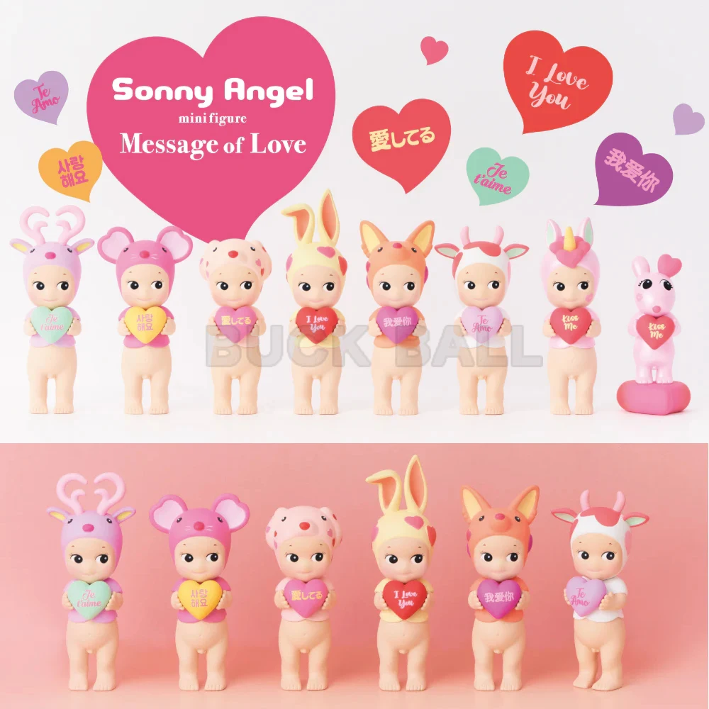 

Sonny Angel Blind Box Sonny Angel Message of Love Mystery Box Mini Figure Kawaii Cute Doll Collection Model Mysterious Box Gifts