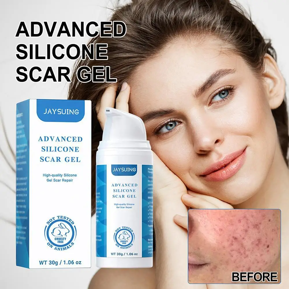

Advanced Silicone Scar Gel Scar Removal Cream Smooth Body Skin Care Acne Acne Stretch Mark Repair Gel Burn Surgical Scar