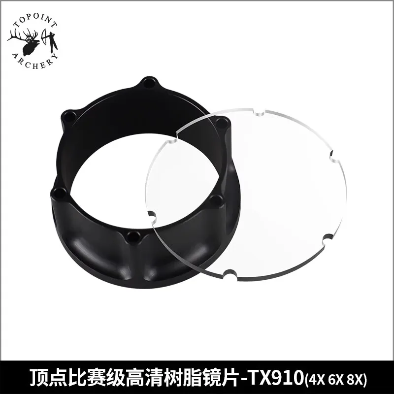 TX910 4X/6X/8X лук из смолы прицел объектив адаптер серия увеличительное стрельба лука