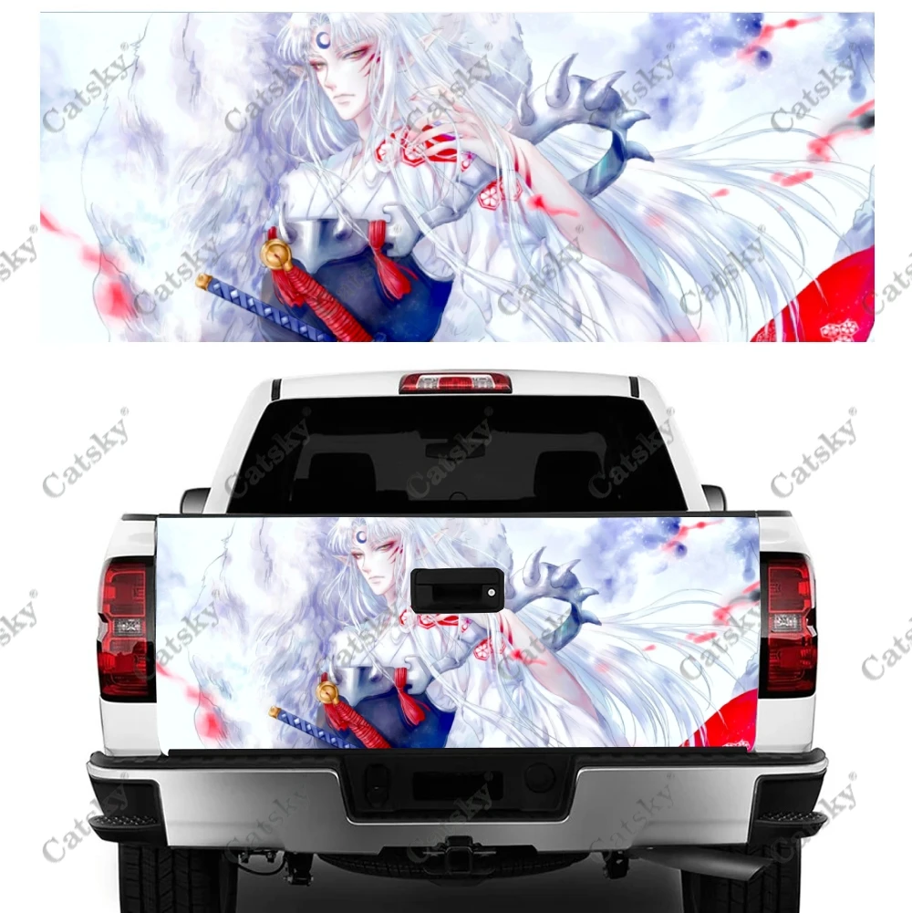 

Автомобильная наклейка sesshoumaru, задняя упаковка, наклейка для модификации грузовика, графическая наклейка