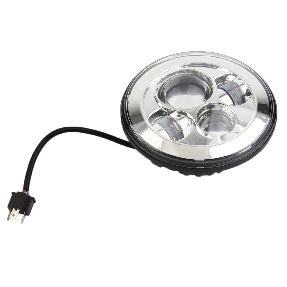 

SK-700 Angel Eyes 7 Inch Round LED Headlight For Wrangler JK TJ CJ H4 High & Low Beam Front Driving Headlamp Styling