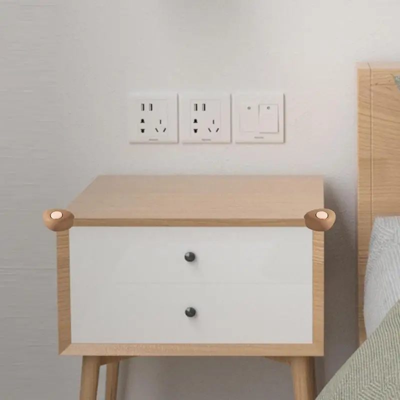 Защитные Угловые бамперы 4 шт. защита для кромок стола малышей силиконовая