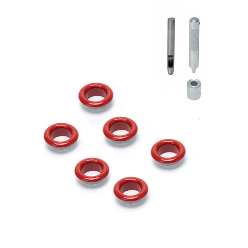 

1 Set Eyelets Luggage Hardware Hole Eyelet Button Making Ornament DIY Accessory Grommets Eyelets for Purse Handbag Shoes