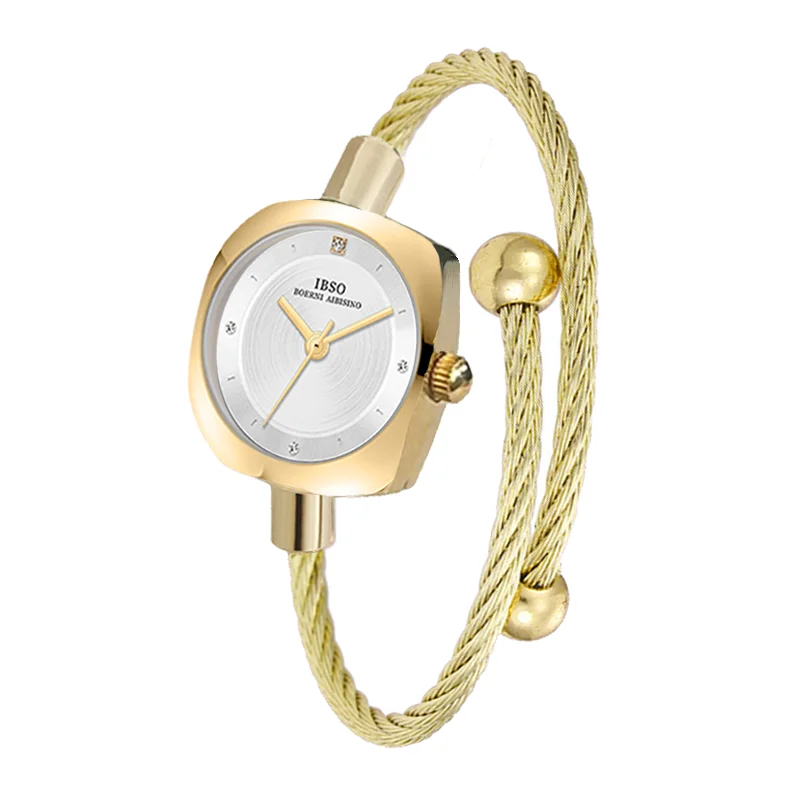 Элегантные женские квадратные часы стальной браслет водостойкий кварцевый