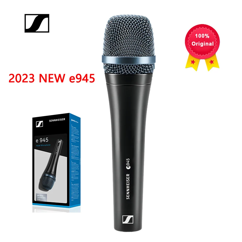 100% оригинальный микрофон SENNHEISER E945 с подвижной катушкой, профессиональный проводной микрофон для Домашнего Караоке, Студийный микрофон