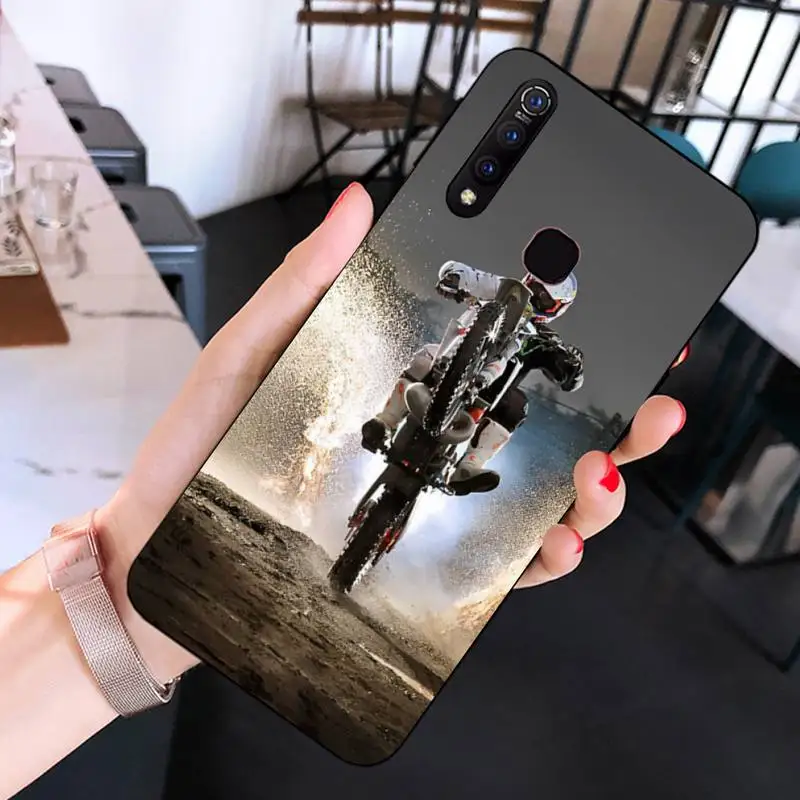 motorcycle Phone Case For Huawei Y9 6 7 5 Prime Enjoy 7s 7 8 plus 7a 9e 9plus 8E Lite Psmart Shell