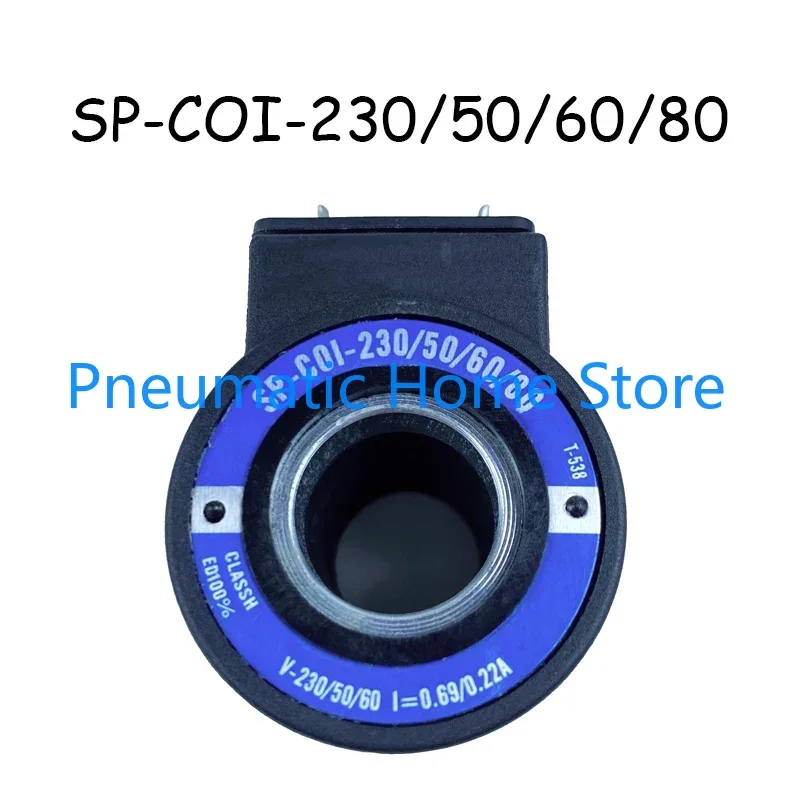 

Катушка электромагнитного клапана SP-COU-24DC/80 SP-COU-12DC/80 SP-COI-230/50/60/80 Внутренний диаметр 18 мм Высота 39 мм Тип Atos
