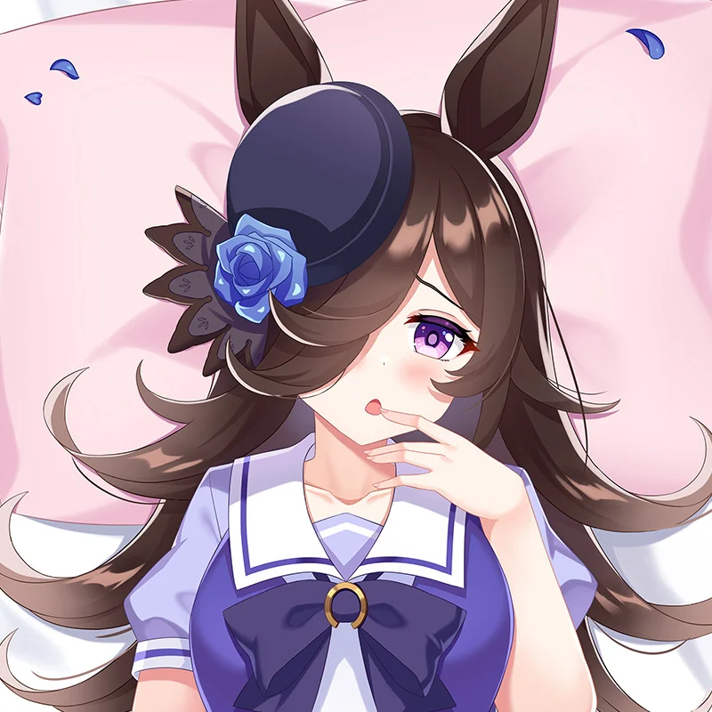 Японские Аниме Симпатичные дерби с рижем под дакимакуру нашейник на подоле