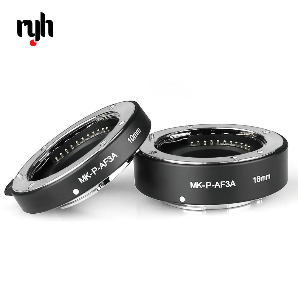 Металлическая автоматическая фокусировка AF, автоматическая макро-удлинительная трубка для камеры Panasonic Olympus Micro 4/3, фотосессия GX7 10 16 м