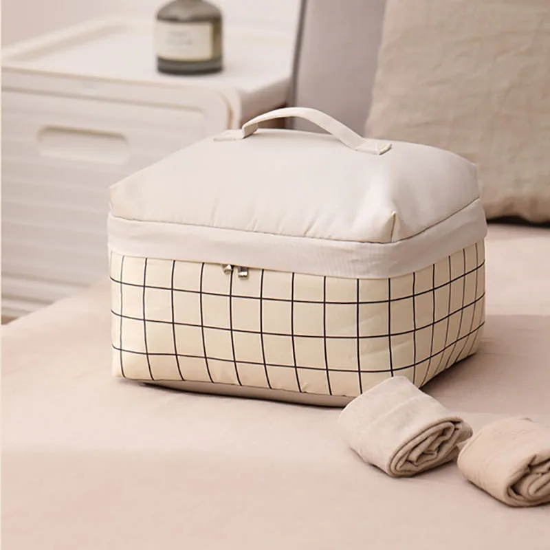 

Zipper Luggage Storage Bag Portable Clothes Bedroom Travel Storage Bag Outdoor Home Men Bolsa De Almacenamiento Housewares