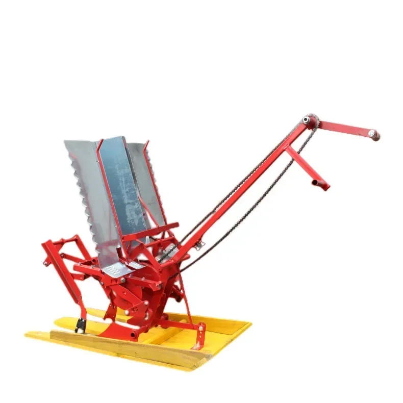 Ручной сеялка для риса Ручная перца Поек-желтая под рассады