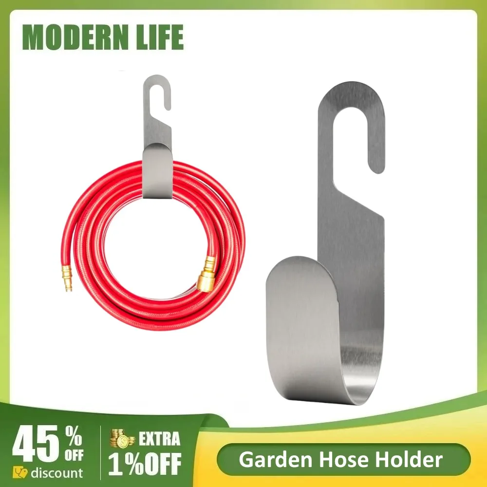 

Garden Hose Holder Wall Mount Hose Organizer Yard Pipe Holder Hosepipe Watering Hook Wash Car Hose Hanger Storage Rack Dropship