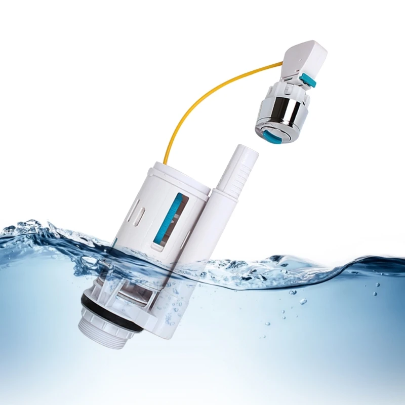 

Боковой пресс с двойным сливным клапаном для туалетных бачков для слива воды