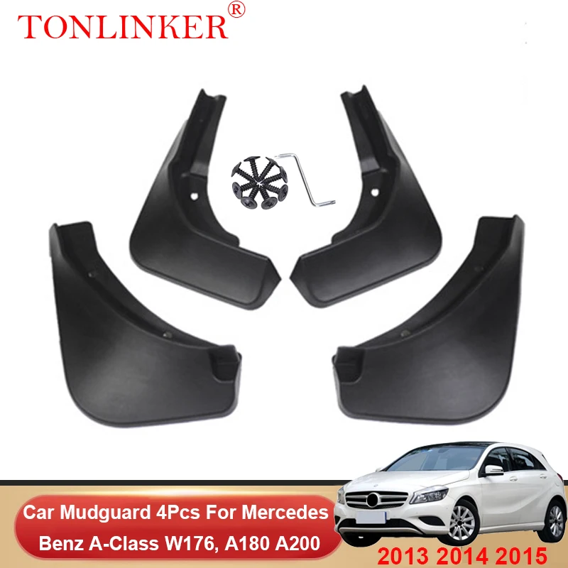 

Car Mudguard For Mercedes Benz A-Class W176 Hatchback A180 A200 A220 A250 2013-2018 Mudguards Splash Guards Fender Mudflaps