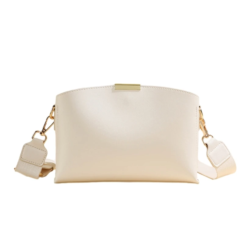 

2023 Bag Shoulder Bag Trendy Bag for Girl Women Wide Shoulder Strap PU Bag