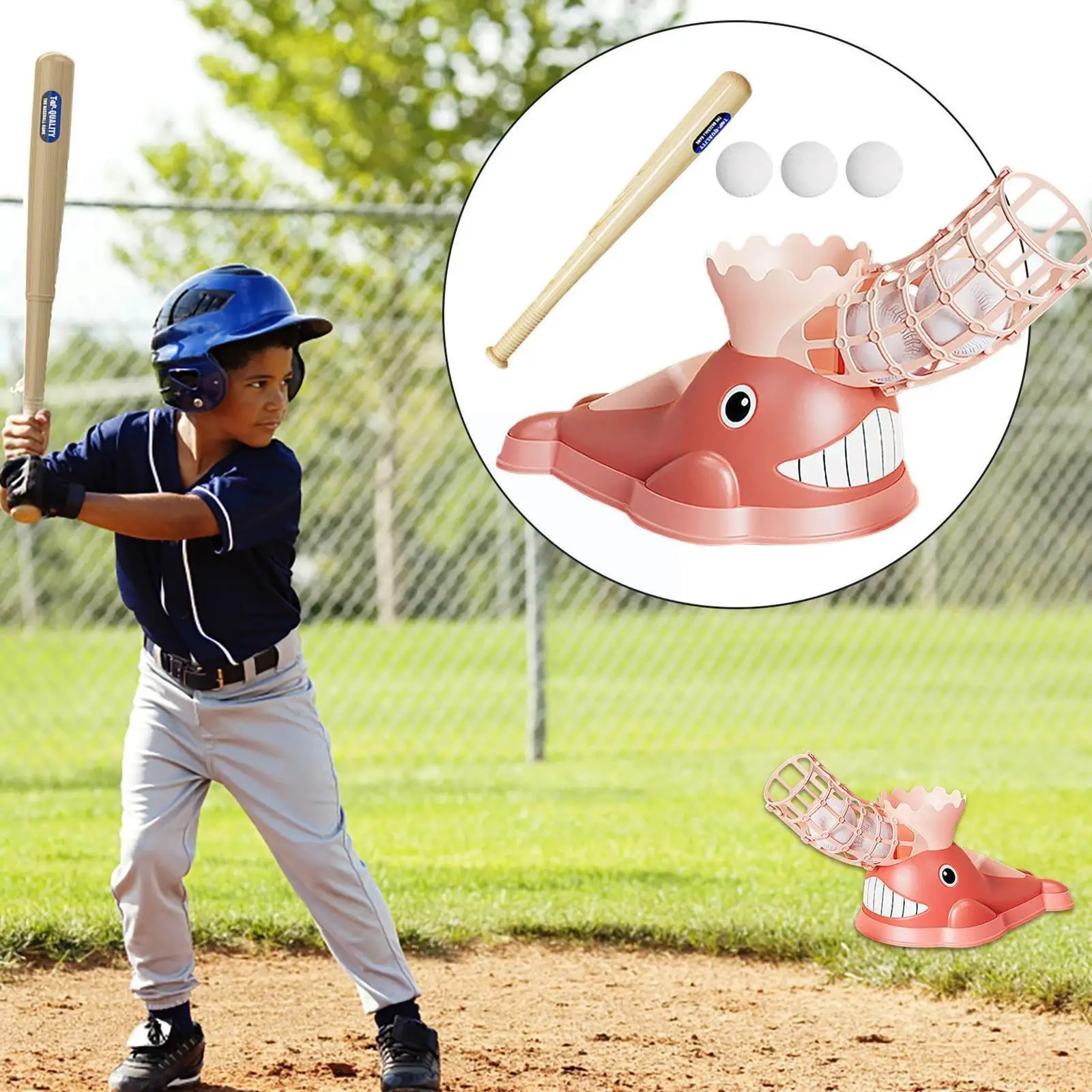 

Baseball Children's Fun Foot Catapult Ball Machine Baseball Toys 야구 배트 Outdoor Transport 야구용품 Baseball Tools Baby Baseball P9z1