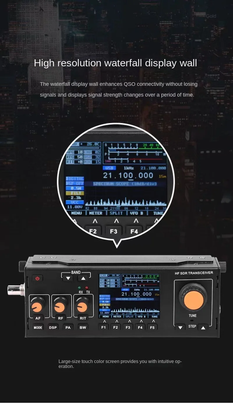 Новинка оригинальное коротковолновое радио со встроенным аккумулятором Ач -
