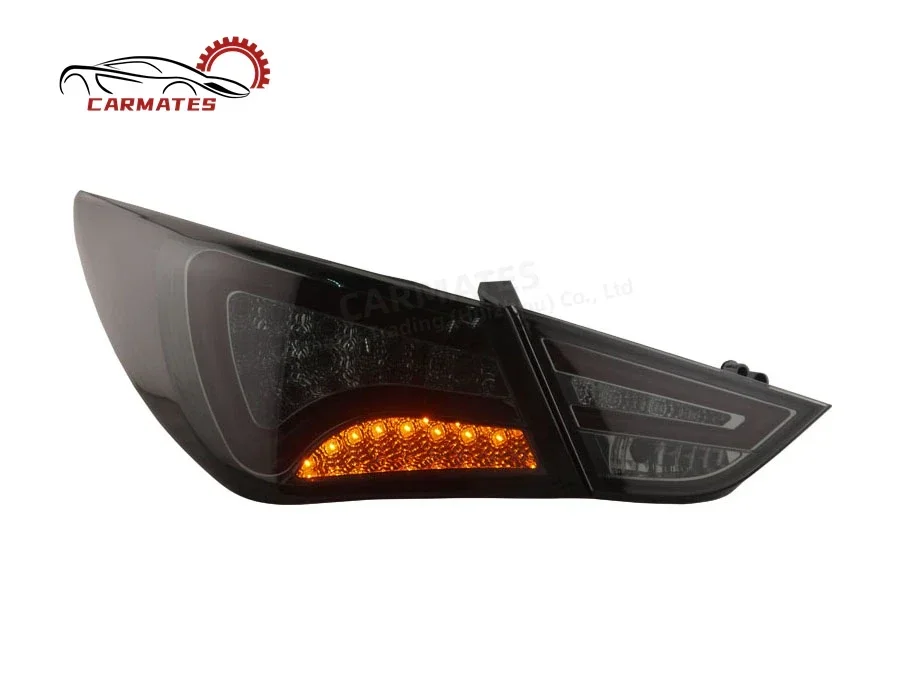 Фото CARMATES: Горячая Продажа! Комплект задних фонарей LED (стоп-сигнал, указатель поворота) для Hyundai Sonata VIII 2010-2012 №4