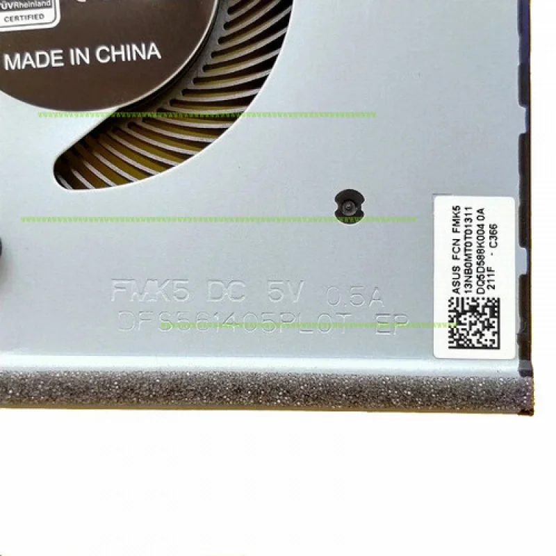 A + для нового оригинального вентилятора охлаждения процессора для ASUS Y4200F X409 X509 (art.: 3920d3f2abdda) - 3920d3f2abdda