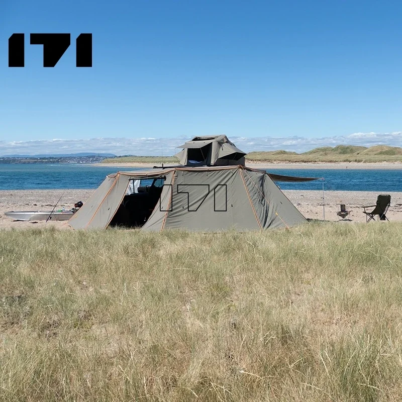 Оборудование для кемпинга внедорожник с боковой крышей полноприводный