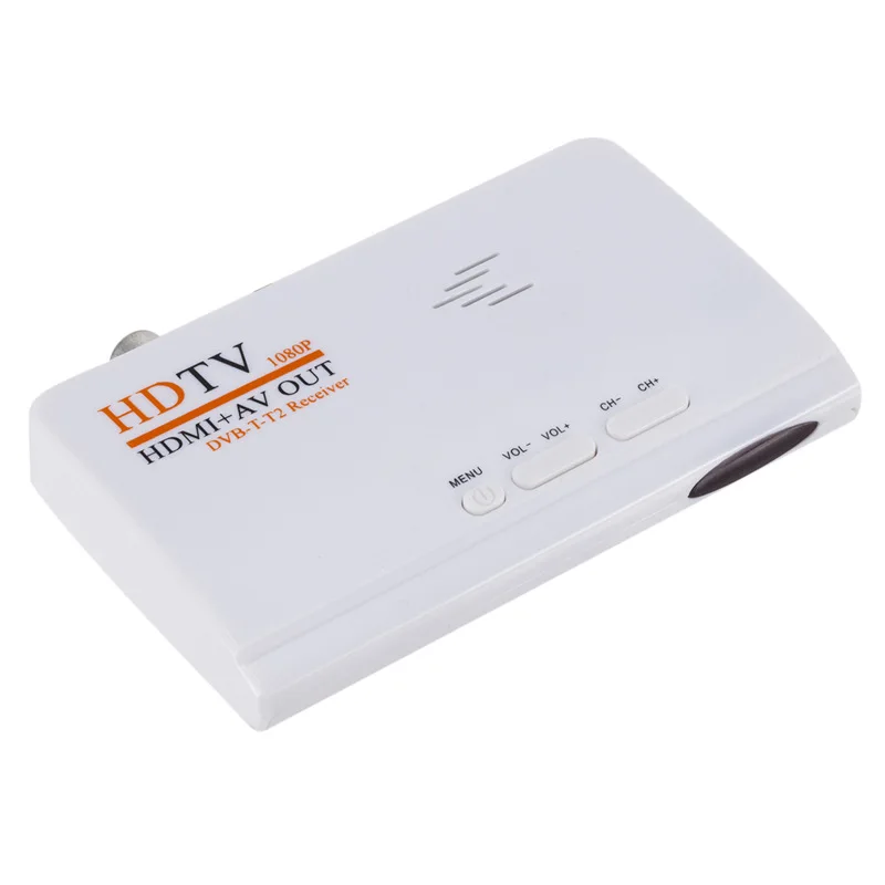 DVB-T DVB-T2 TV Box спутниковый ресивер цифровой эфирный HDMI 1080P T/T2 AV CVBS HD ТВ-тюнер приемник