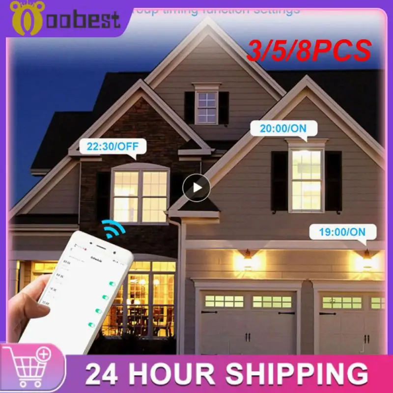 

3/5/8 шт., Настенные светильники с регулировкой яркости, 100-265 в