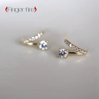 exquisite mini diamond stud earrings temperament simple and versatile jewelry