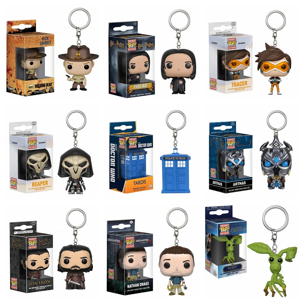 Игрушка-брелок FUNKO POP Доктор Кто гермион Добби Снейп Рон гинни Уизли Волдеморт