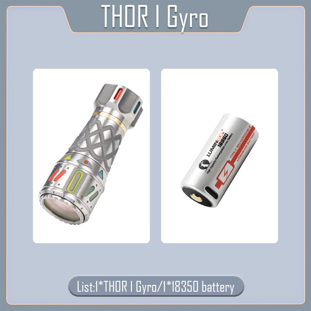 

LUMINTOP THOR I Gyro титановый фонарь