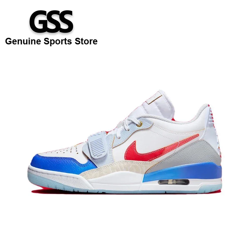 Оригинал Air Jordan Legacy 312 низкие унисекс Женские Мужские красные черные белые ретро