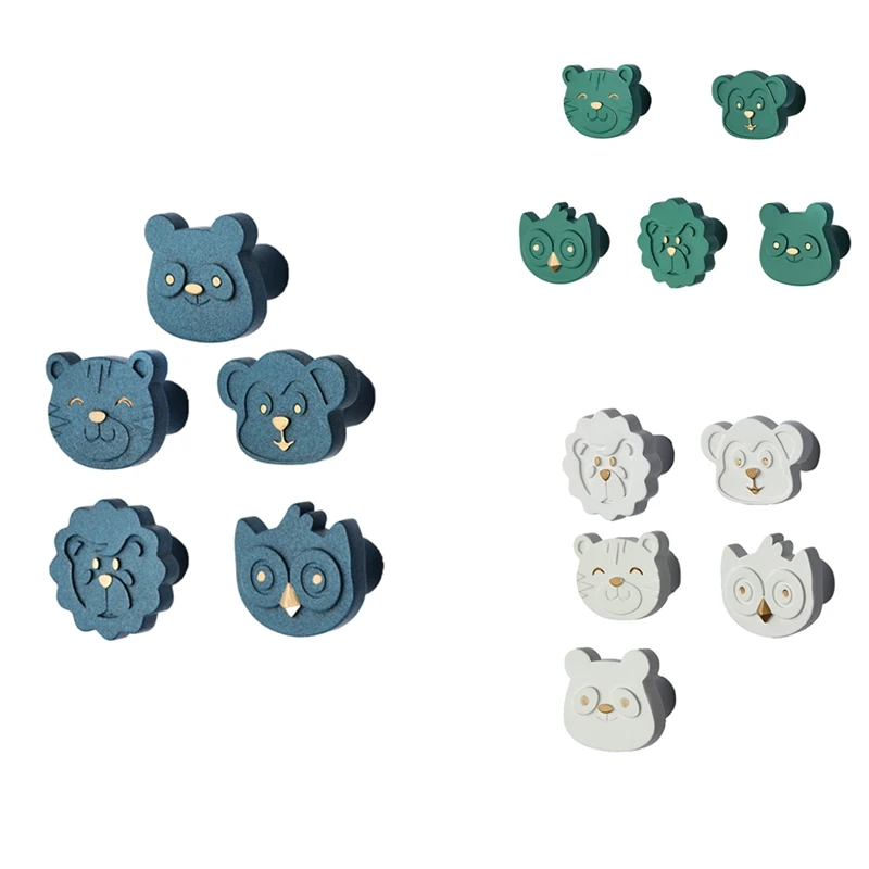 

Animal Decoration Coat Hook Key Holders Resin Lion Hanger Wall Shelves Room Decor Rotating Hooks Storage Organizer