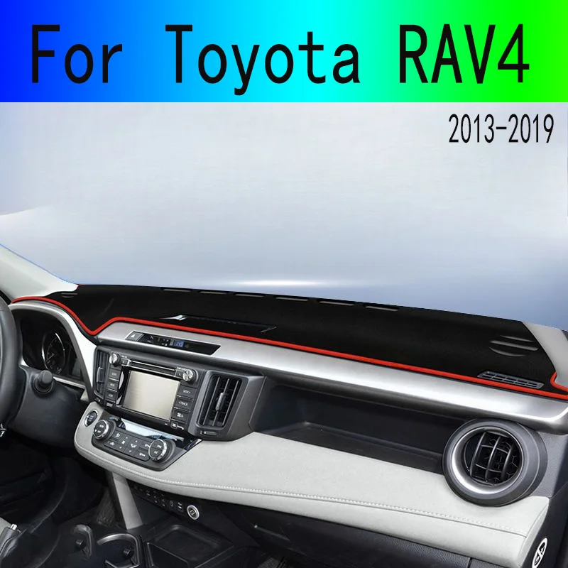 Для Toyota RAV4 RAV 4 XA40 2013 2014 2015 2016 2017 2018 2019 крышка приборной панели автомобиля коврик