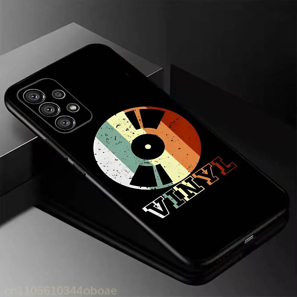 Фото Чехол для телефона в стиле ретро Viny для Samsung Galaxy A13,21s,22,31,32,52,53,71,80,A91, мягкий черный корпус №5