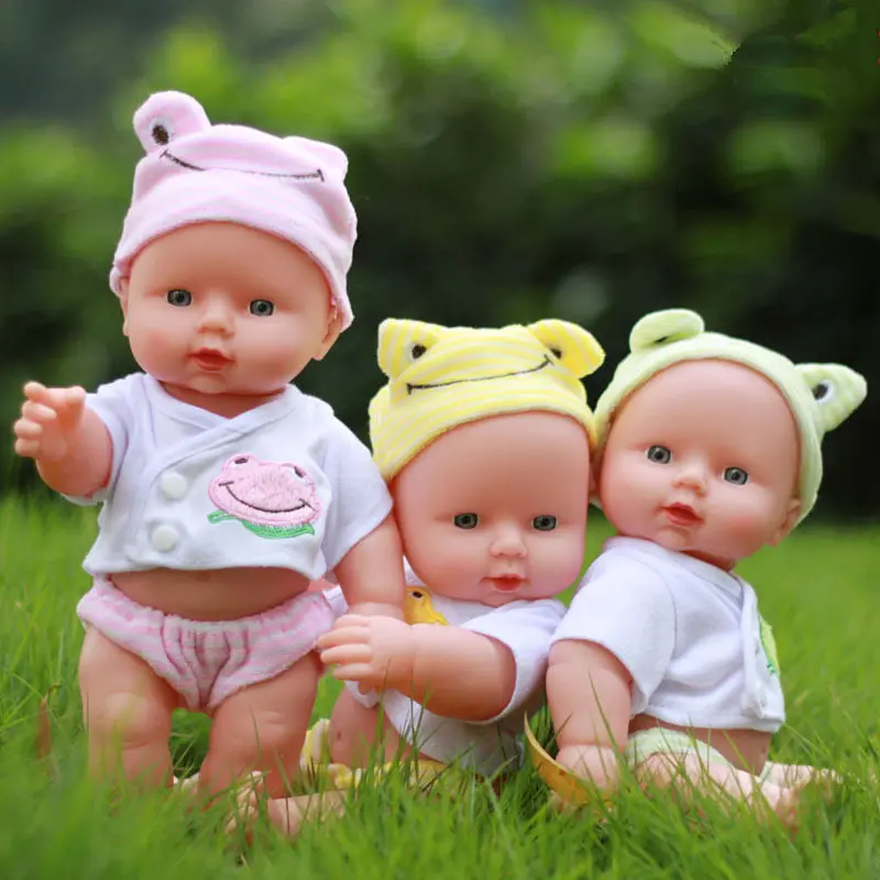 

[Funny] 30cm Lifelike Reborn Babies Baby Doll can speak sound doll 100% safe Soft Silicone Real Touch Lovely Toy gift