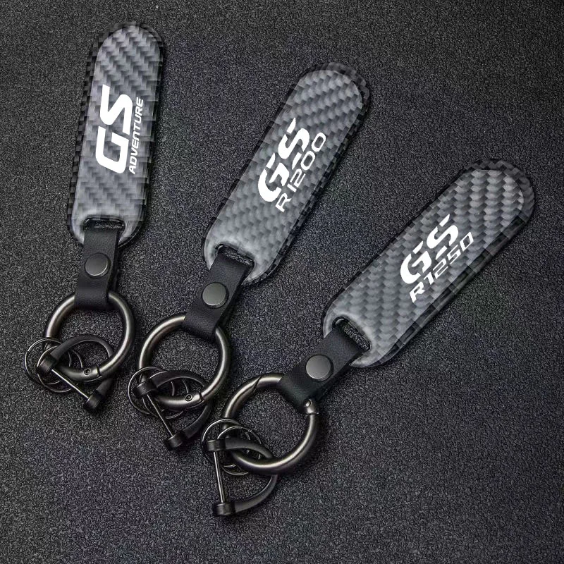 

Carbon Fiber Keychain Car Logo Key Ring Car Styling for R 1200 GS LC R1250GS R 1200GS ADV Adventure Car Accessories