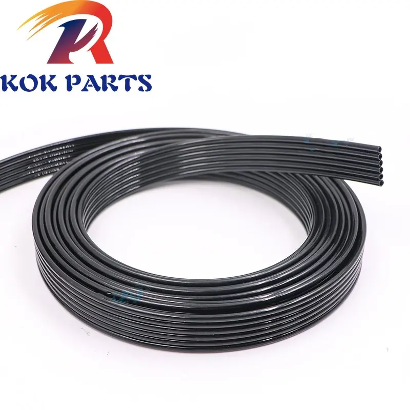 

1pcs 5 Meters 6 lines ways UV ink hose For Epson XP600 XP601 TX800 Mimaki Mutoh Roland Galaxy xuli printer Black ink tube pipe